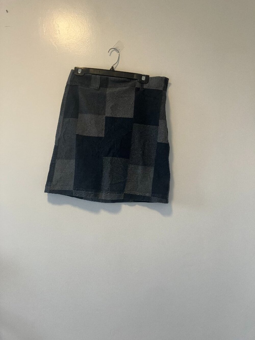 Worth denim patchwork skirt size  4